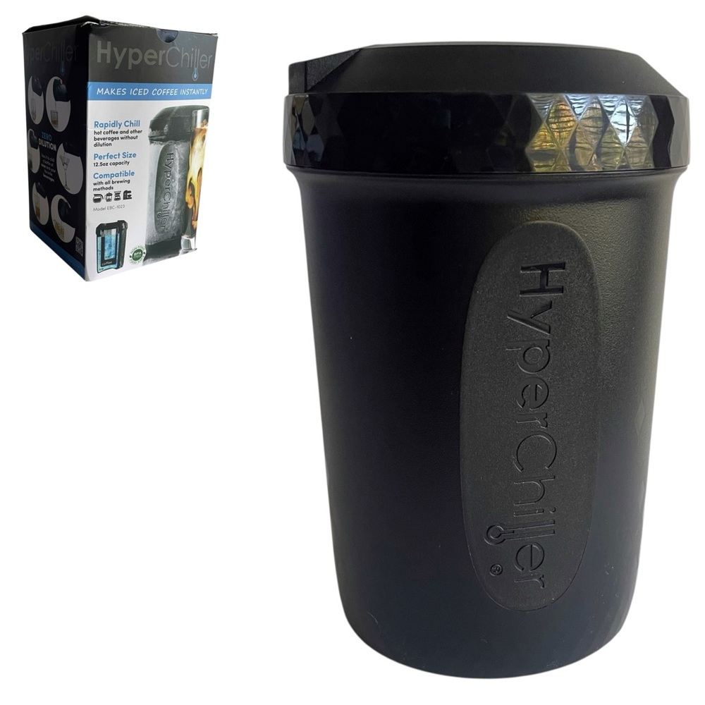 NEW HyperChiller Iced Beverage Cooler 12.5 oz EBC-1023 Liquor Coffee Tea Wine